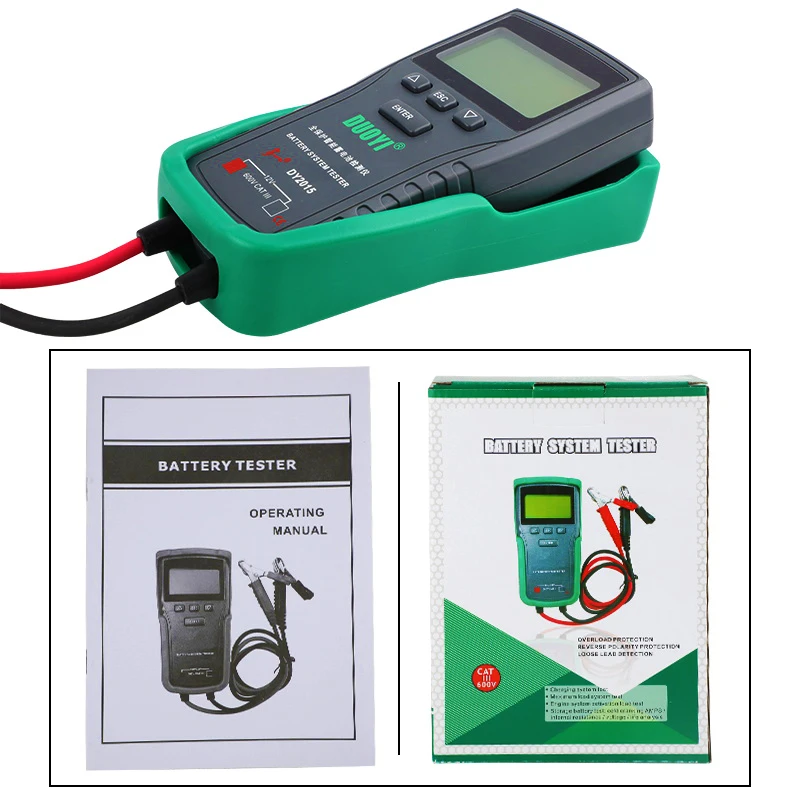 Battery Load Tester - Тестер автомобильных аккумуляторов DUOYI DY2015 12В,