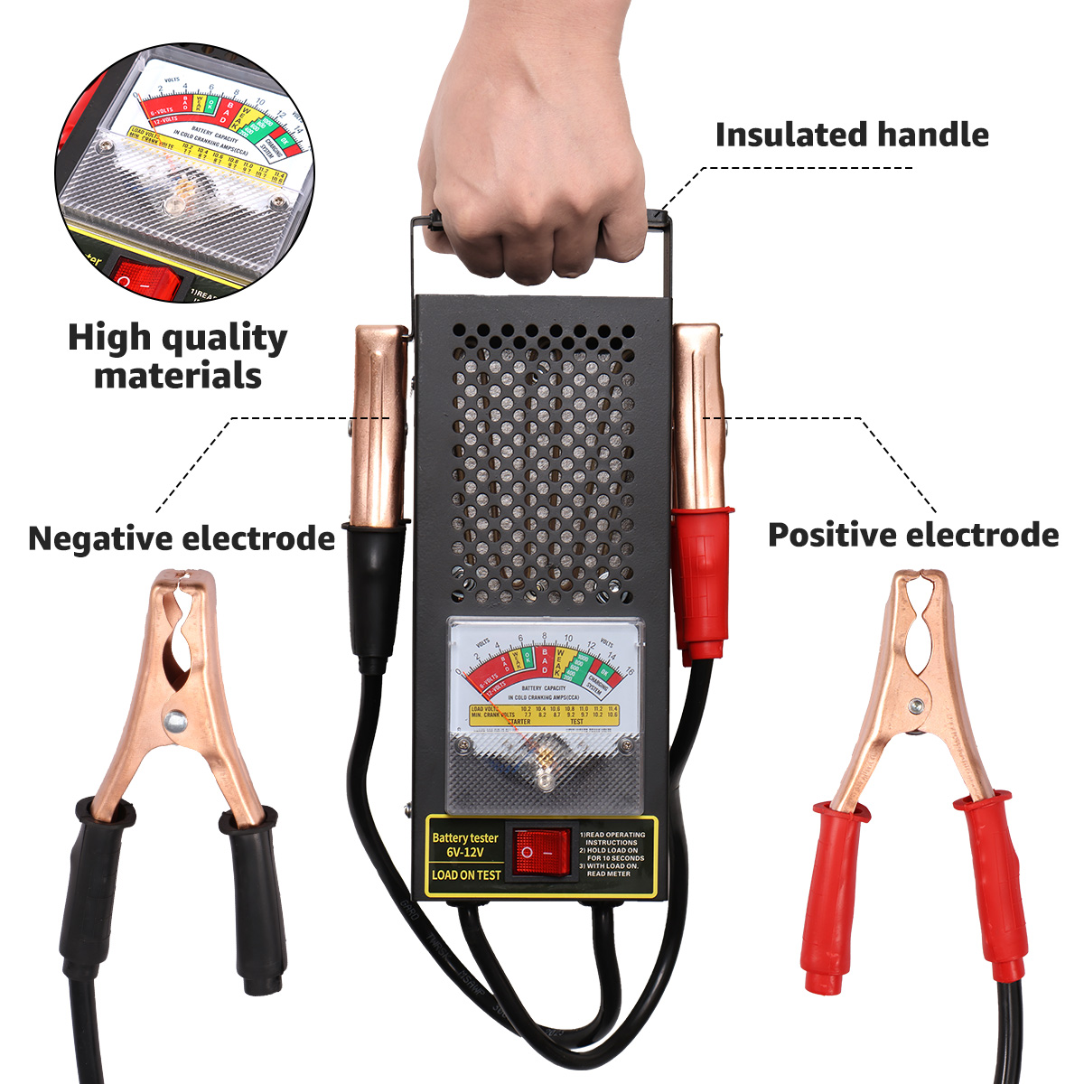 Тестер нагрузки автомобильного – обзор и цена Battery Load Tester