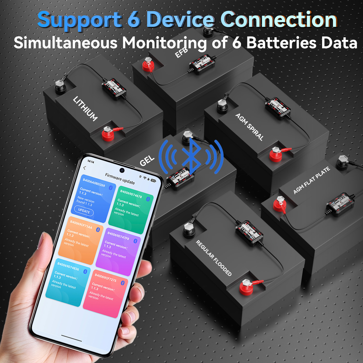 KONNWEI BK400 Bluetooth 5.2 Мо – обзор и цена Battery Load Tester