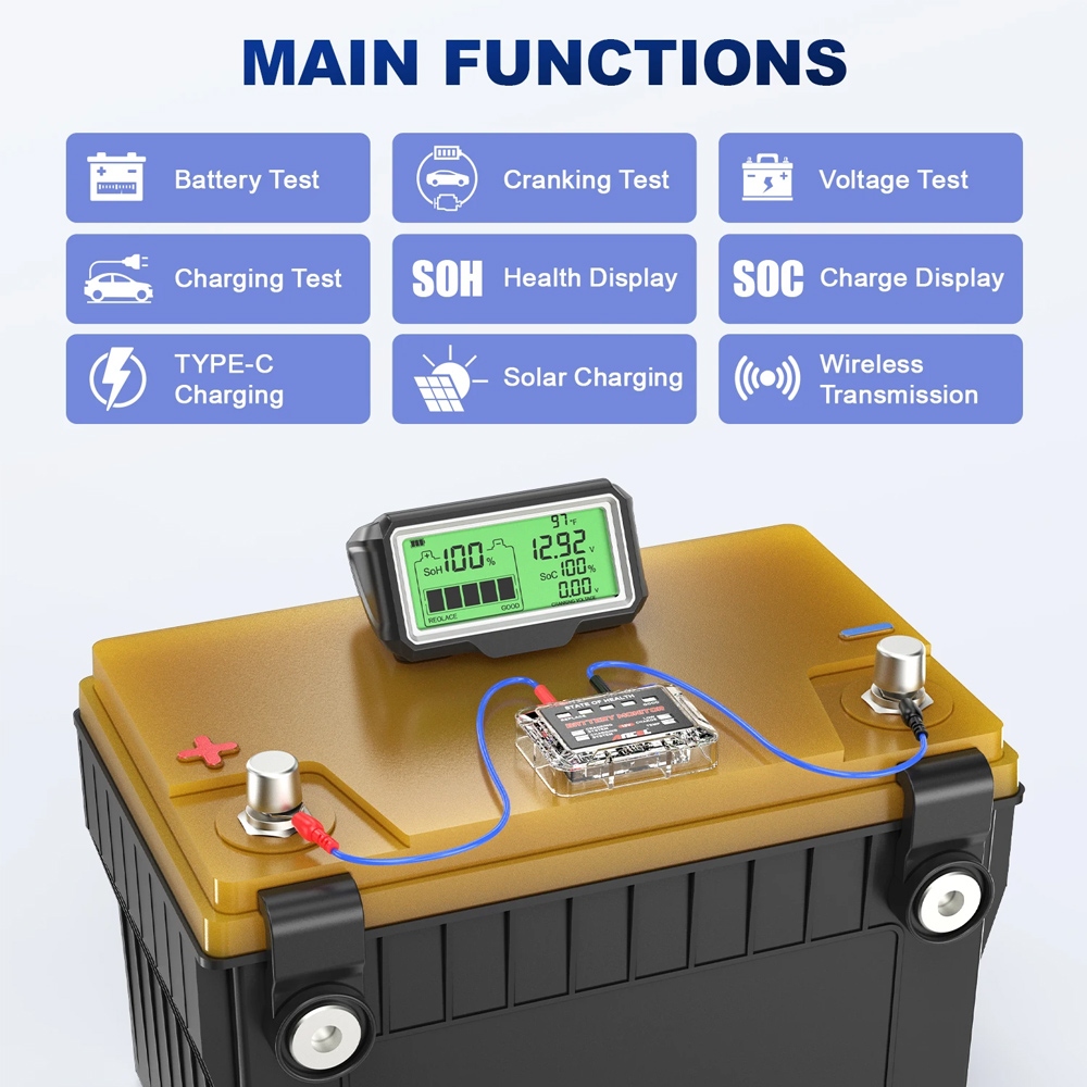 Тестер аккумуляторов 12В, анал – обзор и цена Battery Load Tester