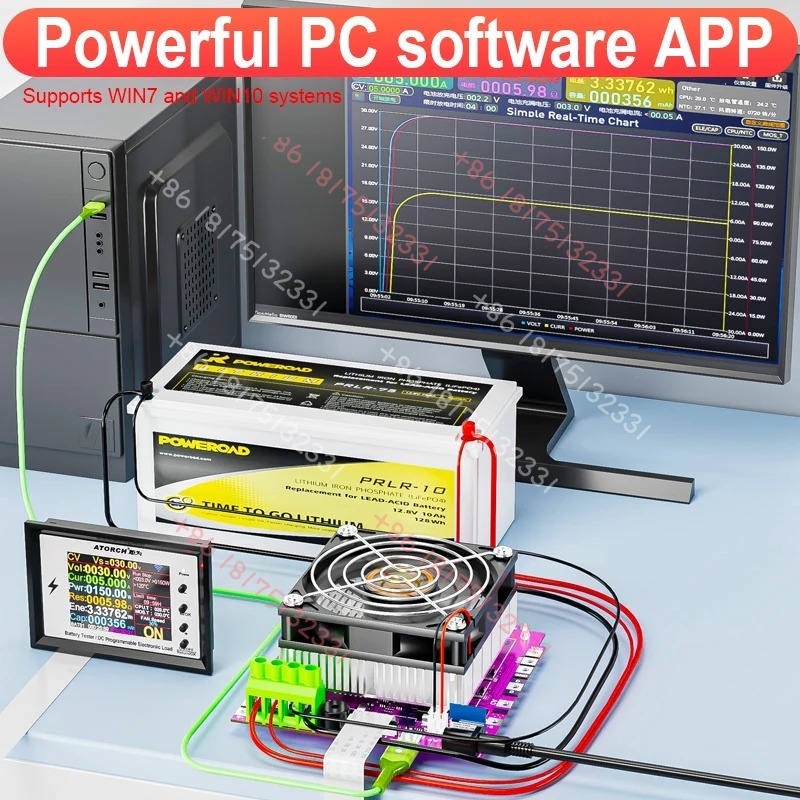 BW600 WiFi Электронная нагрузк – обзор и цена Battery Load Tester